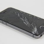 broken iphone display